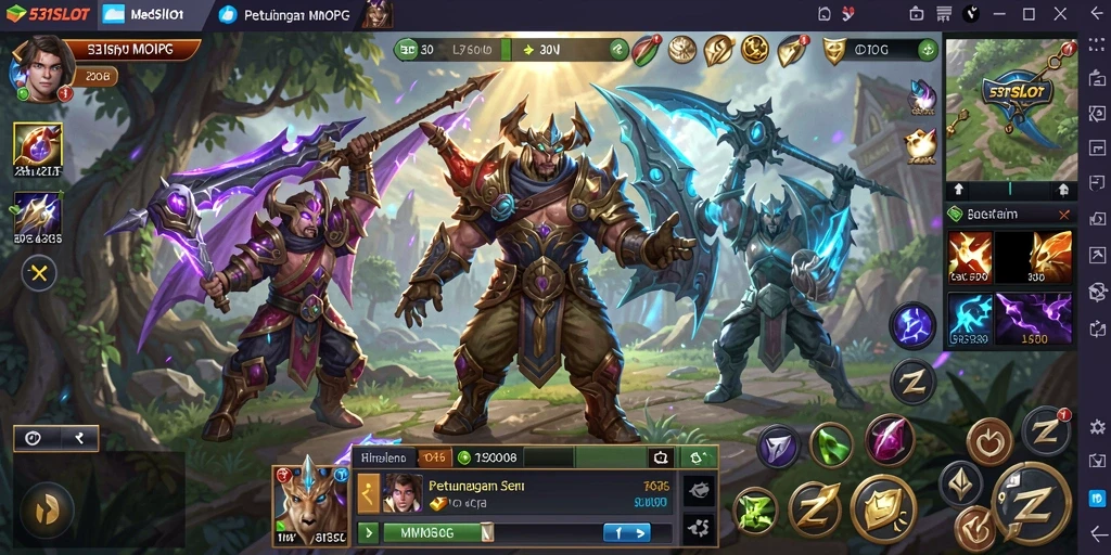 Gameplay menarik yang membawa Anda ke dunia penuh petualangan.