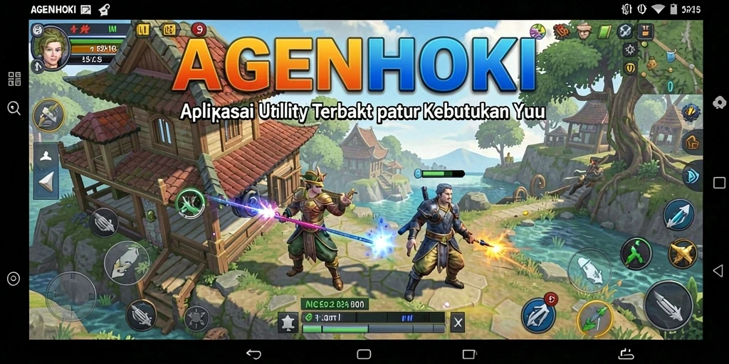 Tampilan antarmuka AGENHOKI yang bersih dan fungsional.