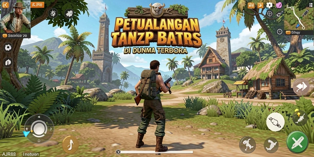 Tampilan gameplay AJR88 di dunia terbuka yang menakjubkan.