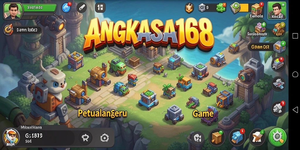 Tampilan gameplay <strong>ANGKASA168</strong> yang seru dan penuh aksi.