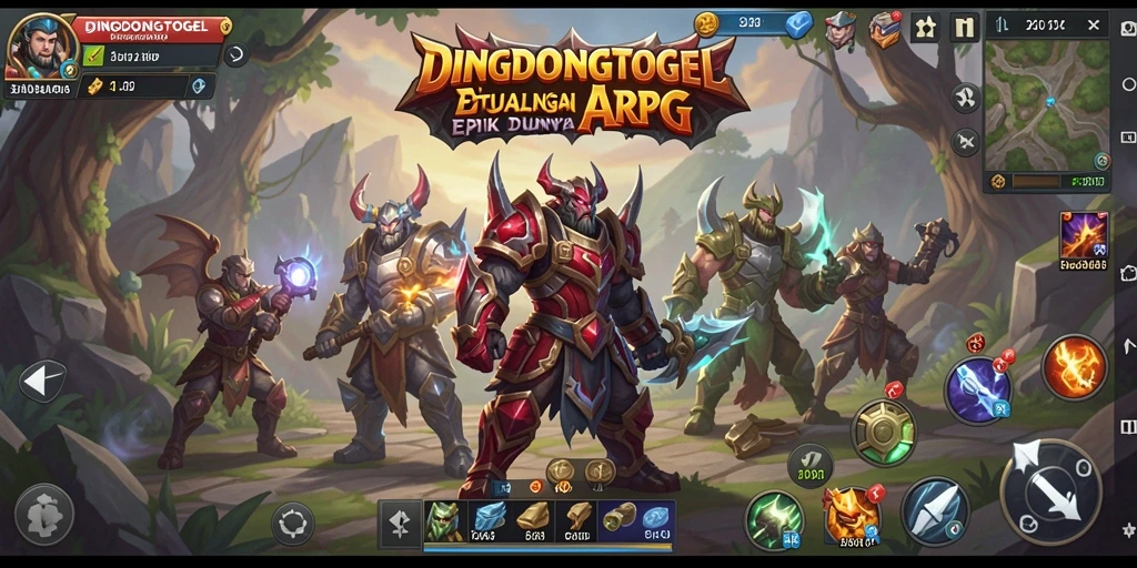 Gameplay menarik DINGDONGTOGEL dalam dunia ARPG.