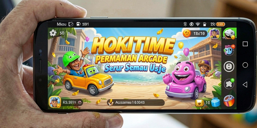 Tampilan gameplay seru dan menantang di HOKITIME.