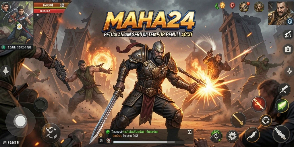 Screenshot menampilkan aksi intens dalam gameplay TPS.