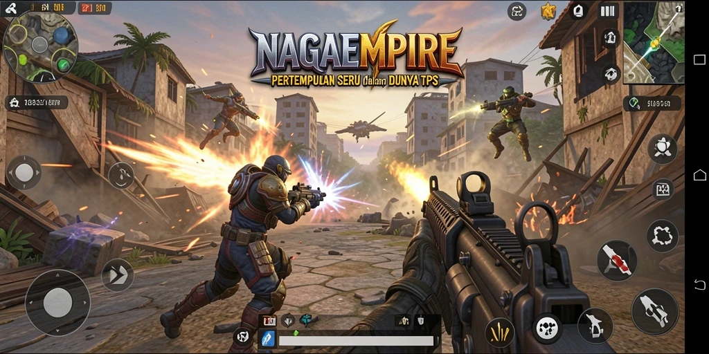 Gameplay seru dan mendebarkan di NAGAEMPIRE dengan grafis menawan.