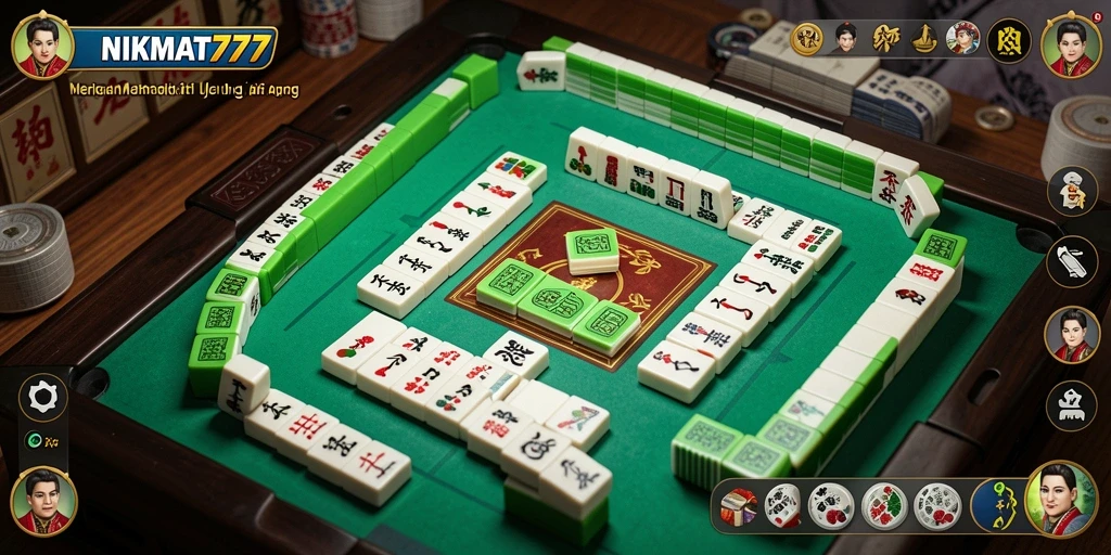 Tampilan gameplay <strong>NIKMAT777</strong> yang menarik dan penuh warna di layar.