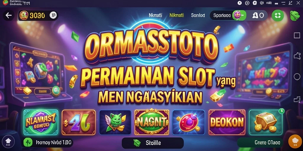 Tampilan gameplay Slot mengasyikkan di ORMASSTOTO.