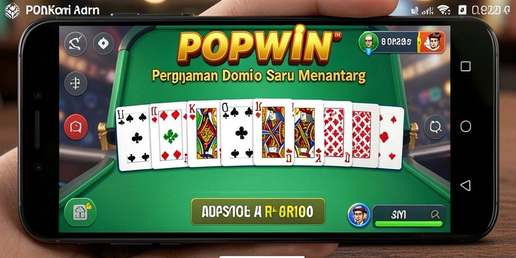 Screenshot gameplay yang menunjukkan keseruan bermain Domino.