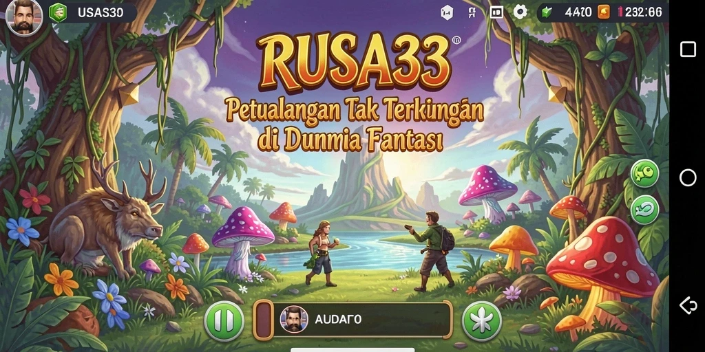 Tampilan gameplay RUSA33 yang memukau dan penuh tantangan.