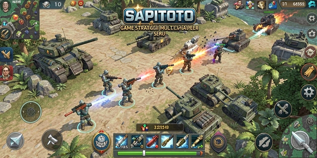 Tampilan gameplay <strong>SAPITOTO</strong> yang mendebarkan dan strategis.